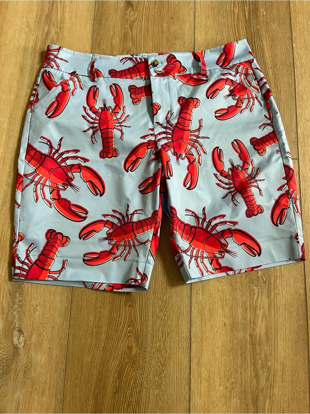 Loudmouth Women’s Golf Shorts Size 12 Lobster Print